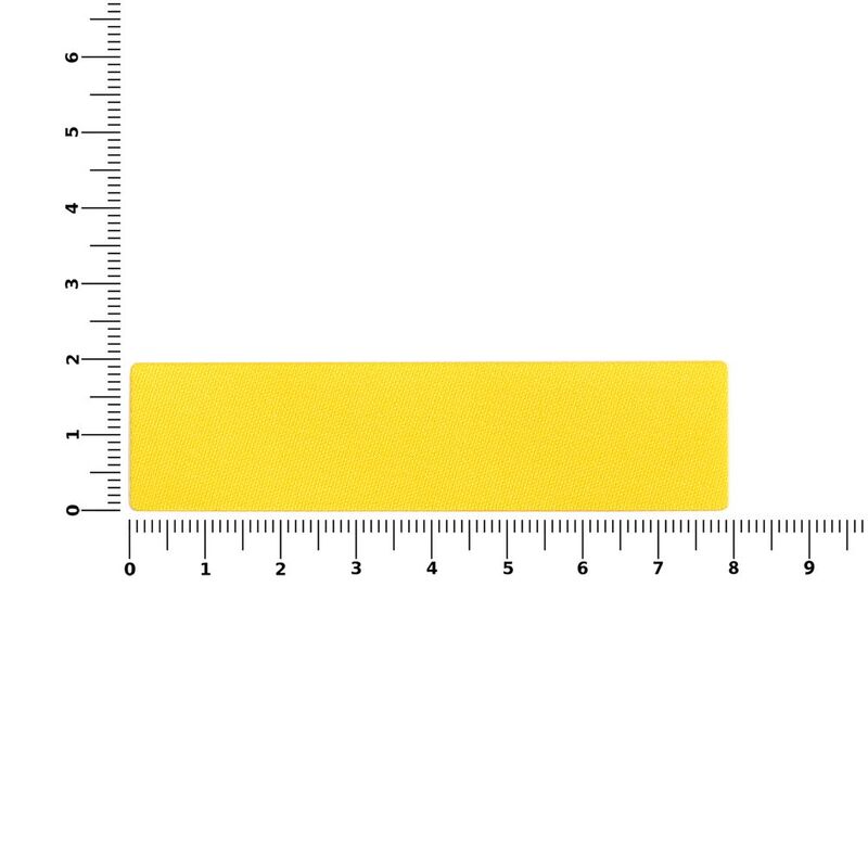 Наклейка тканевая Lunga, S, желтая арт.17900.80