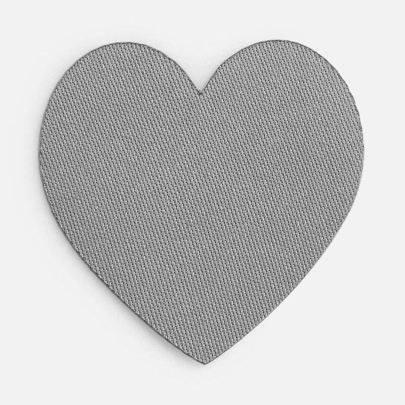 Наклейка тканевая Lunga Cor, M, серая арт.17864.10