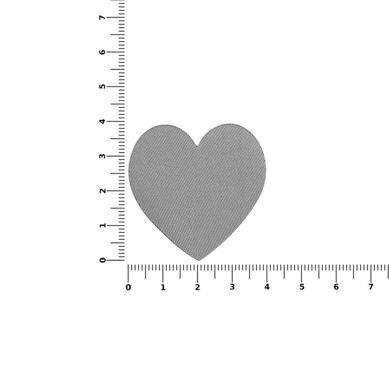 Наклейка тканевая Lunga Cor, M, серая арт.17864.10