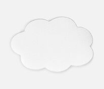 Наклейка тканевая Lunga Calum, L, белая арт.17865.60