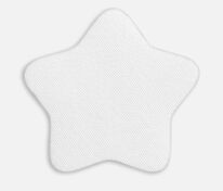 Наклейка тканевая Lunga Bial, M, белая арт.17866.60