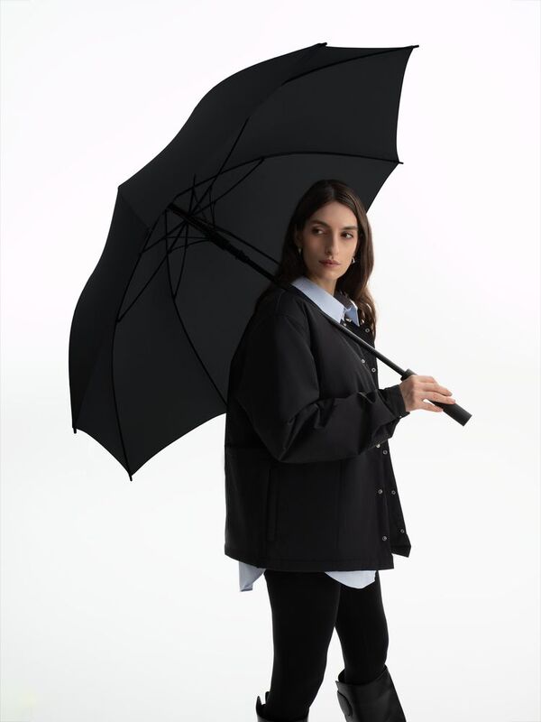 Зонт-трость Simple Golf, черный арт.18781.30