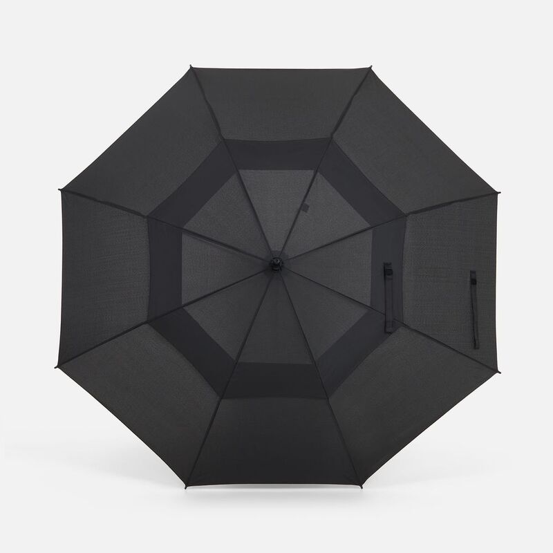 Зонт-трость Dome Double, черный арт.18782.30