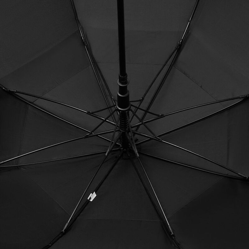Зонт-трость Dome Double, черный арт.18782.30
