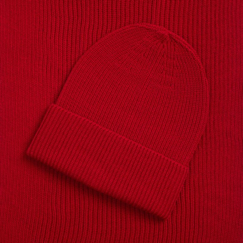 Шапка Nobilis Mono, красная арт.19909.50