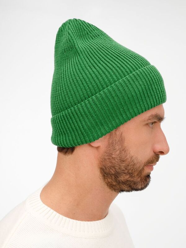 Шапка Nobilis Mono, ярко-зеленая арт.19909.93