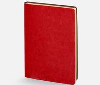 Ежедневник Nebraska Flex, недатированный, красный с золотистым арт.22008.05