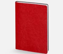 Ежедневник Nebraska Flex, недатированный, красный с серебристым арт.22008.15