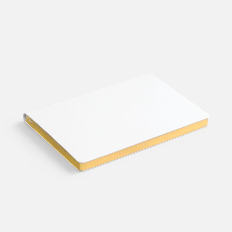 Ежедневник Nebraska Flex, недатированный, белый с золотистым арт.22008.60