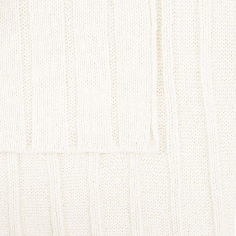 Плед Tressa, белый (молочный) арт.19622.61