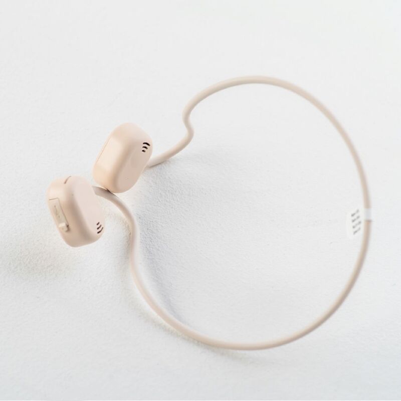 Беспроводные наушники OpenAir Arc, бежевые арт.19311.12