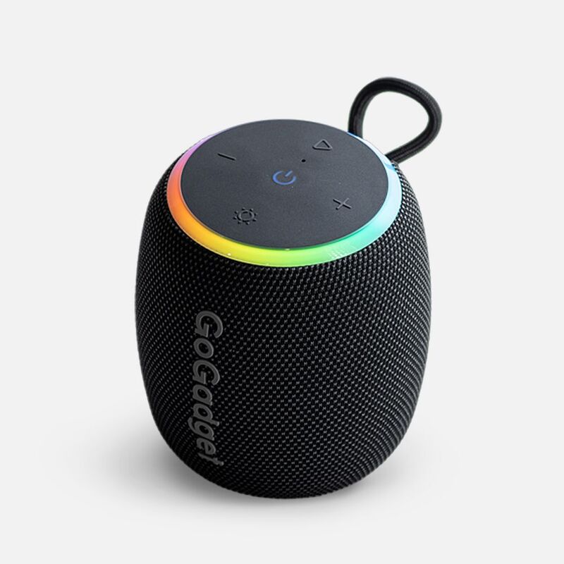 Водонепроницаемая колонка с подсветкой CityWave Pro, черная арт.19364.30