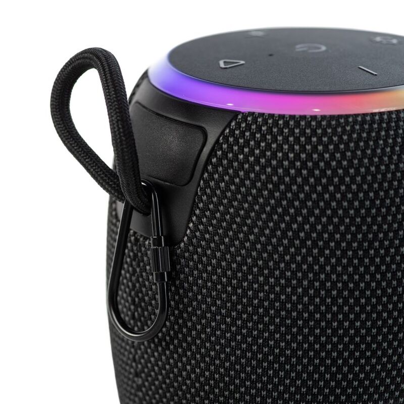 Водонепроницаемая колонка с подсветкой CityWave Pro, черная арт.19364.30