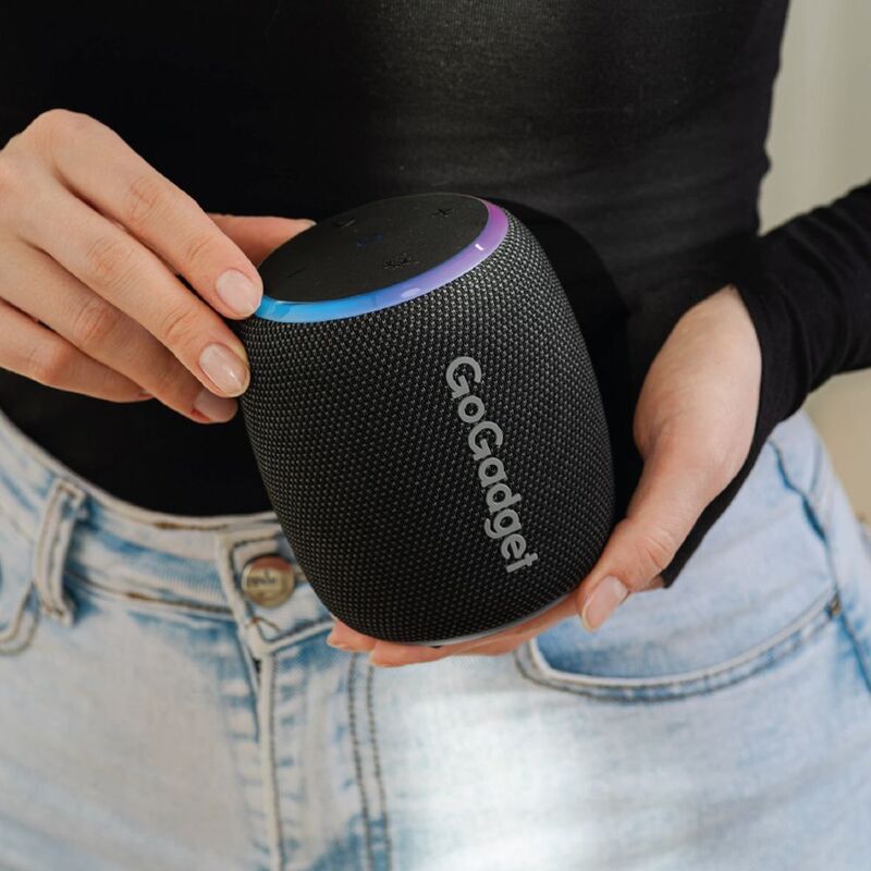 Водонепроницаемая колонка с подсветкой CityWave Pro, черная арт.19364.30