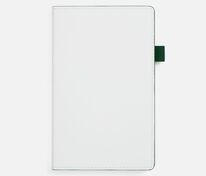 Ежедневник White Shall, недатированный, бело-зеленый арт.15751.96