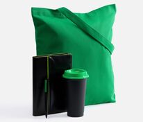 Набор Alanis, черный с зеленым арт.20527.39