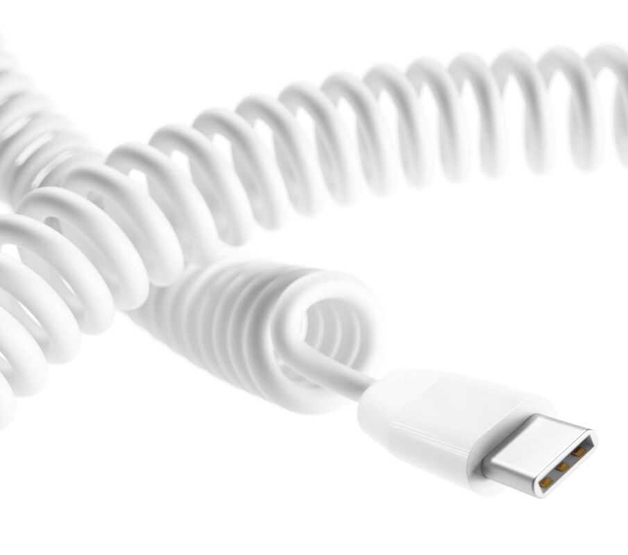Кабель Vonmahlen Allroundo Eco для быстрой зарядки, белый арт.20777.60