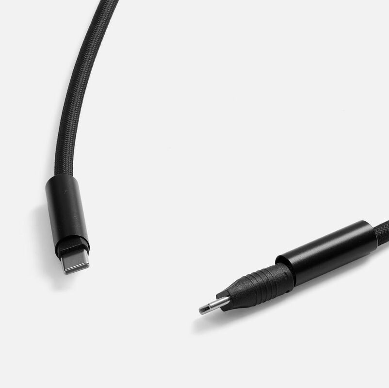 Кабель-ланьярд energyFlex Power Delivery 60 Вт, черный арт.20237.30