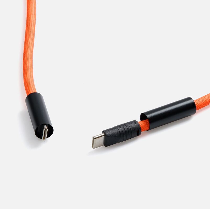 Кабель-ланьярд energyFlex Power Delivery 60 Вт, оранжевый арт.20237.20