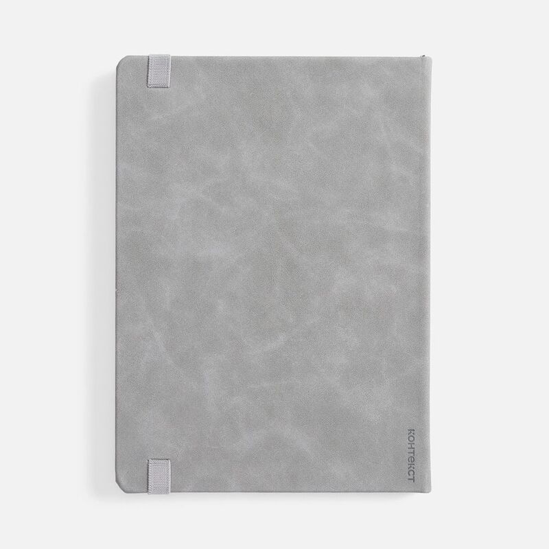 Ежедневник Urban Hard, недатированный, серый арт.72079.10