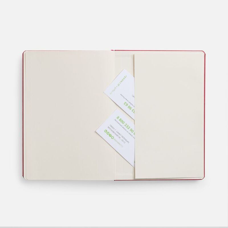 Ежедневник Urban Hard, недатированный, красный арт.72079.50