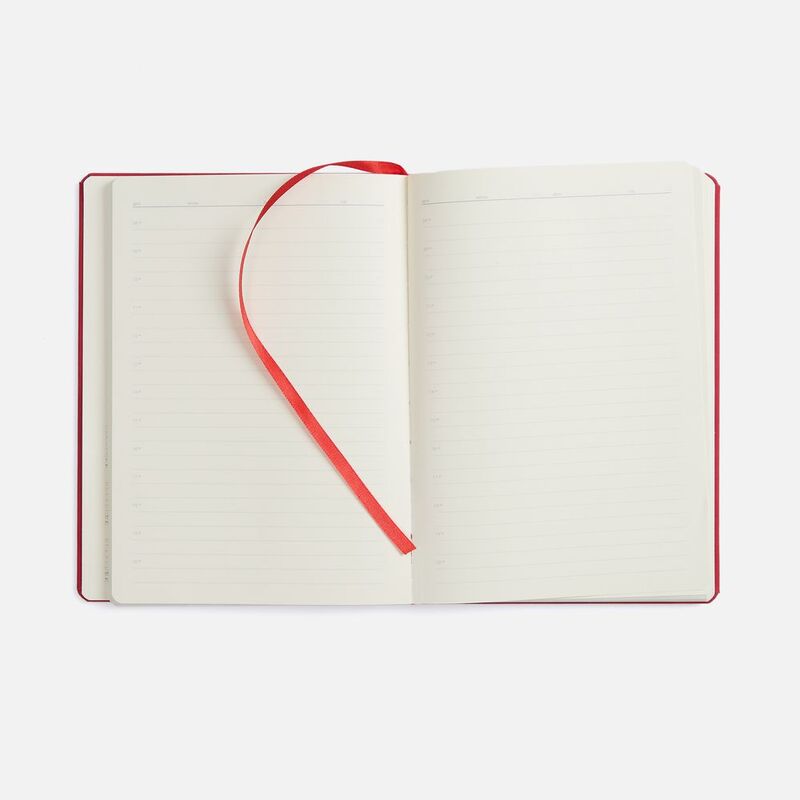 Ежедневник Urban Hard, недатированный, красный арт.72079.50