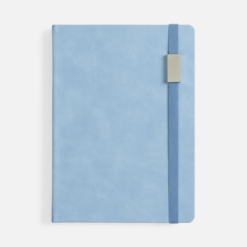 Ежедневник Urban Metal, недатированный, голубой арт.72080.14