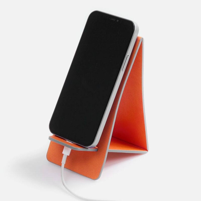 Подставка для телефона Petrus, оранжевая арт.21104.20