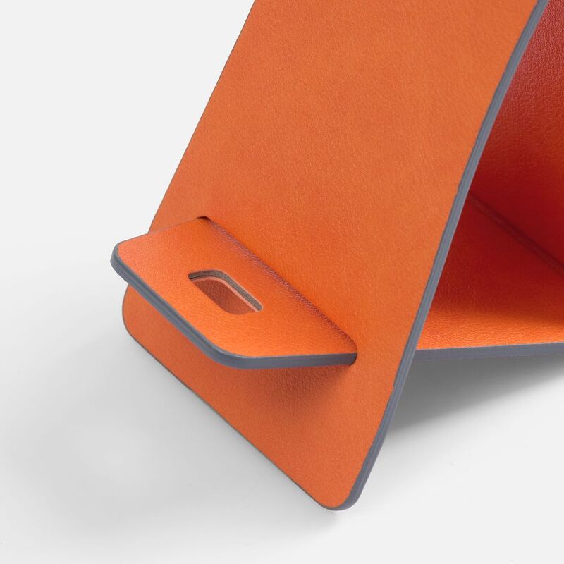 Подставка для телефона Petrus, оранжевая арт.21104.20