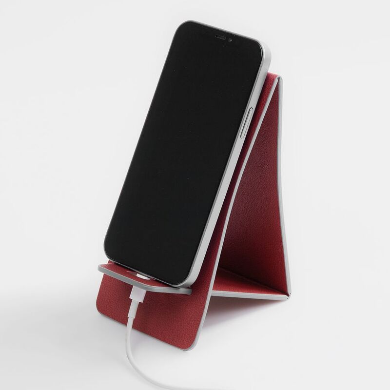 Подставка для телефона Petrus, красная арт.21104.50