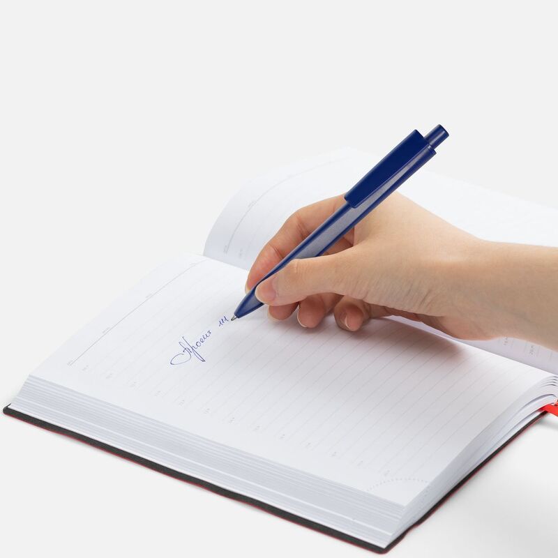 Ручка шариковая Ridge, темно-синяя арт.19912.44