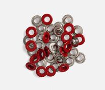 Люверс Ose, S, красный арт.19867.50