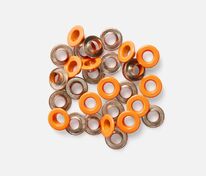 Люверс Ose, S, оранжевый неон арт.19867.22