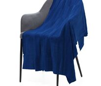 Плед Rombus, темно-синий (кобальт) арт.19623.47