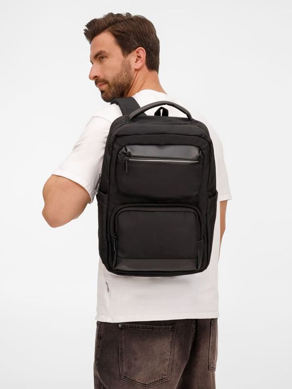 Рюкзак nowaPolis, черный арт.19906.30