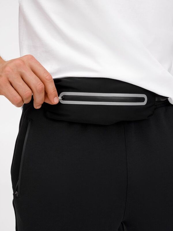 Спортивная поясная сумка Springa, черная арт.18720.30