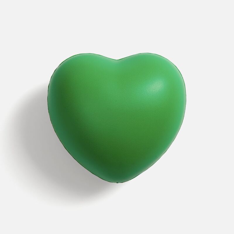 Антистресс &laquo;Сердце&raquo;, зеленый арт.2726.90