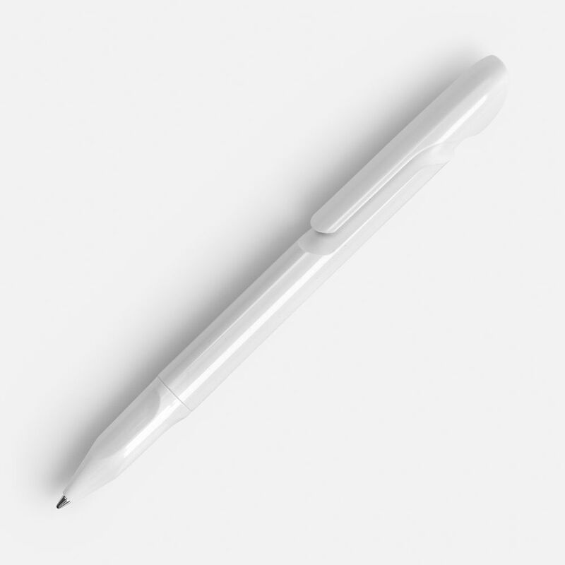 Ручка шариковая Evoxx Recycled, белая арт.19240.60