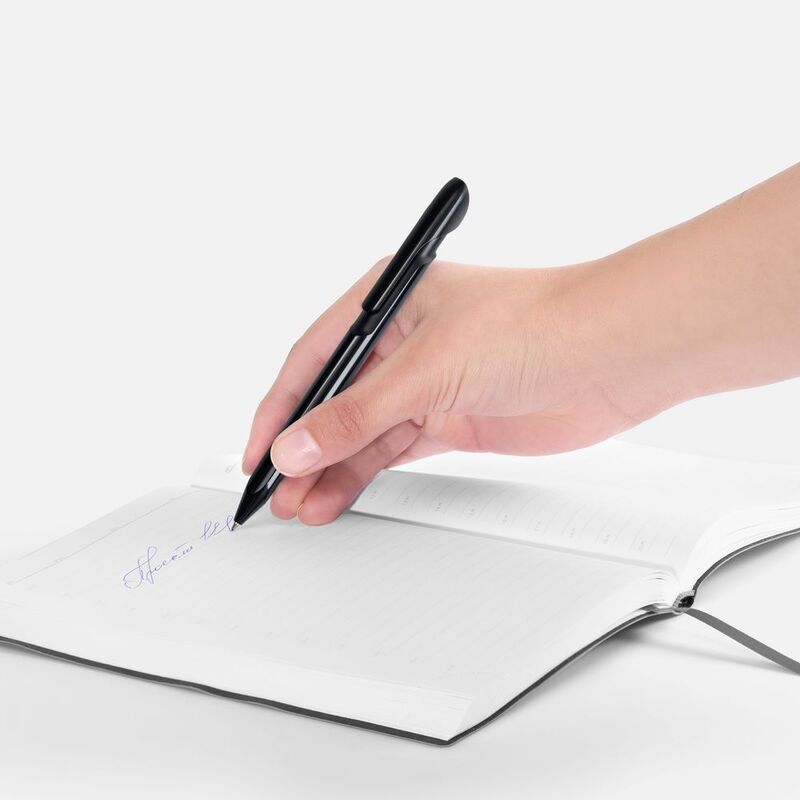 Ручка шариковая Evoxx Recycled, черная арт.19240.30