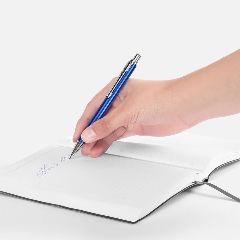 Ручка шариковая Arvent Glossy, синяя арт.19241.40