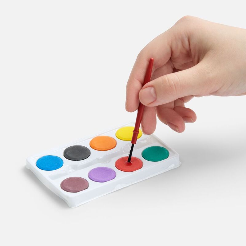 Краски Artmony, 8 цветов с кисточкой арт.19037.00