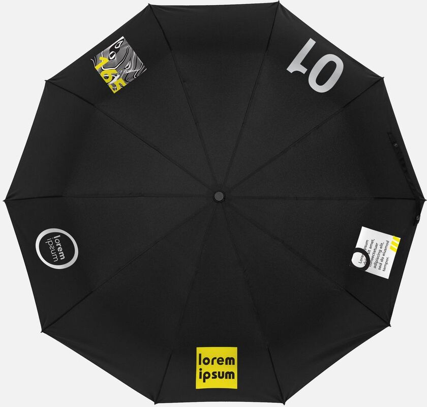 Зонт складной Cloudburst в подарочной упаковке, темно-синий арт.17192.40