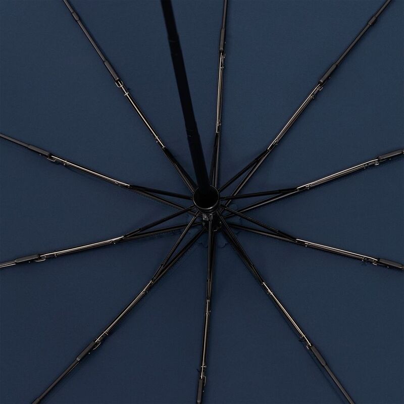 Зонт складной Cloudburst в подарочной упаковке, темно-синий арт.17192.40