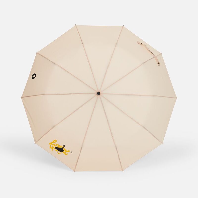 Зонт складной Cloudburst в подарочной упаковке, бежевый арт.17192.00