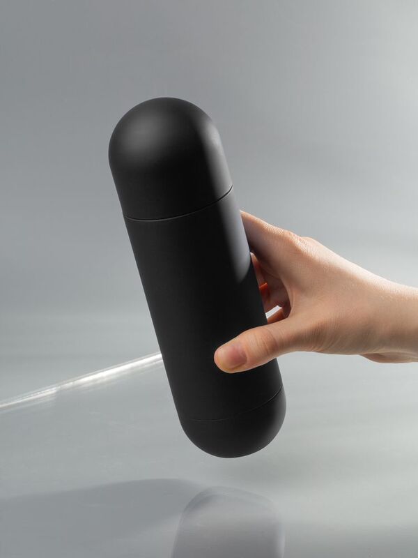 Термос Tubula Soft Touch, черный арт.19919.30