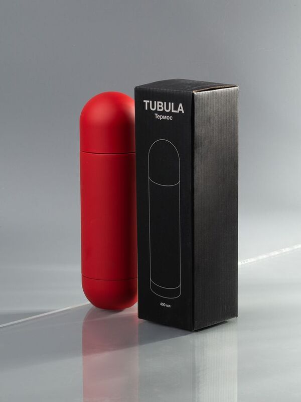 Термос Tubula Soft Touch, красный арт.19919.50