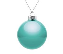 Елочный шар Finery Gloss, 8 см, глянцевый бирюзовый арт.17662.49