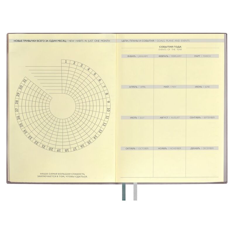 Ежедневник Avila, недатированный, серый арт.18298.10