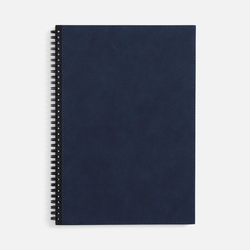 Ежедневник Notera Maxi, недатированный, синий арт.20135.40