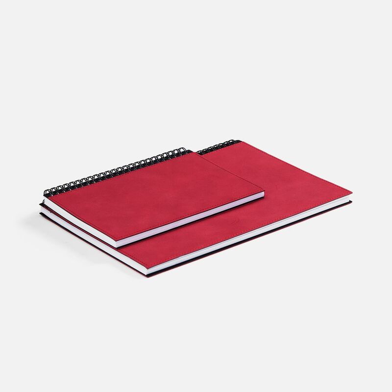 Ежедневник Notera, недатированный, красный арт.20136.50